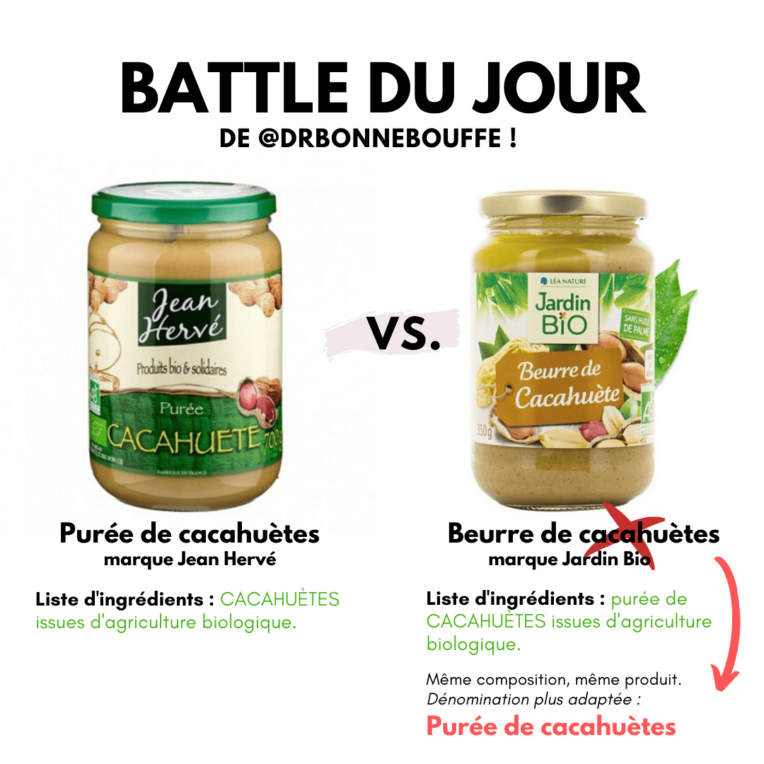 Beurre de cacahuètes ou purée de cacahuètes : quelle différences ?