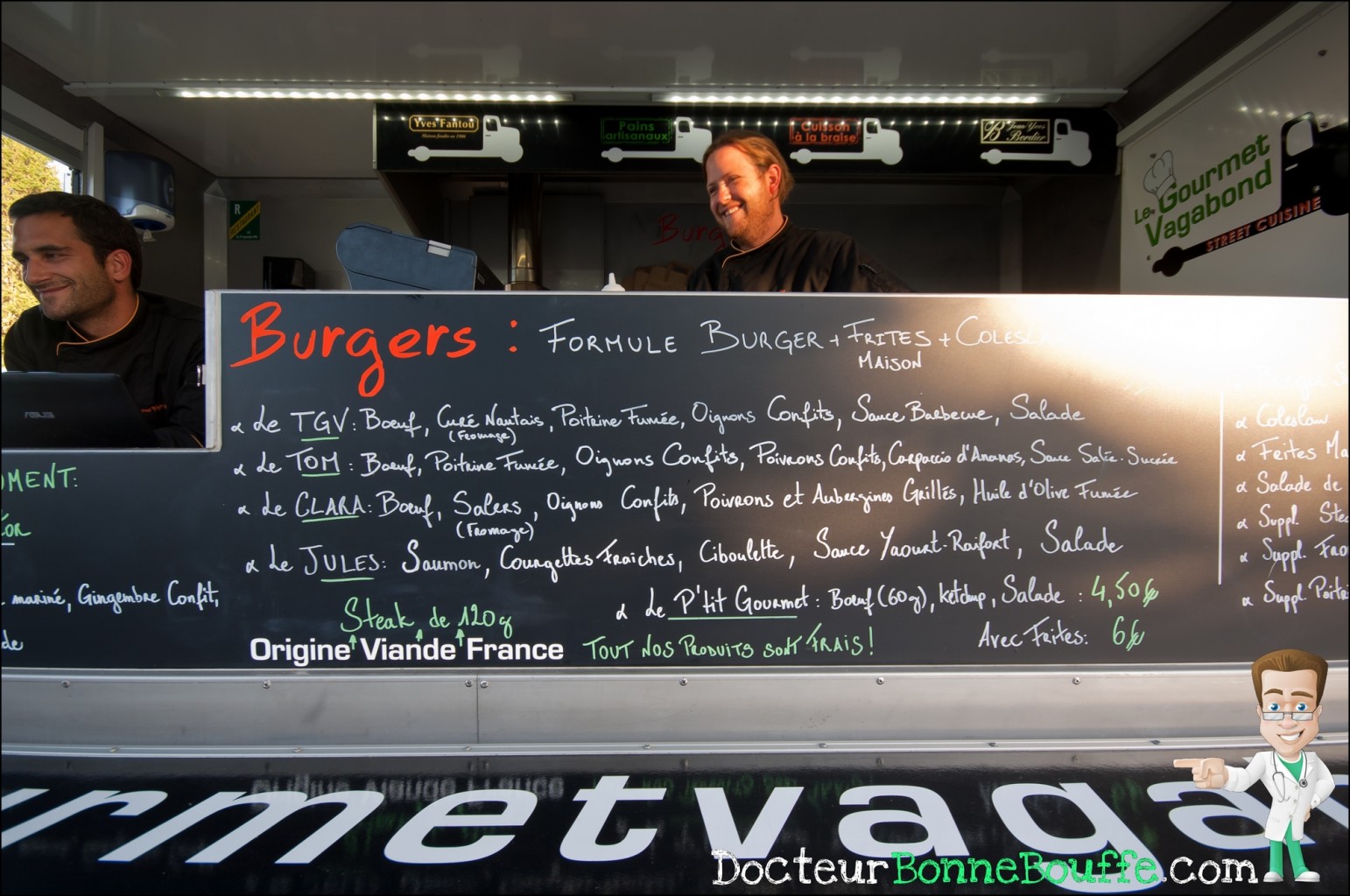 Le Gourmet Vagabong Food Truck Burgers Rennes Saint Malo