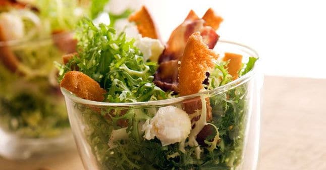 Salades d'étés - Recette de salade lyonnaise revisitée