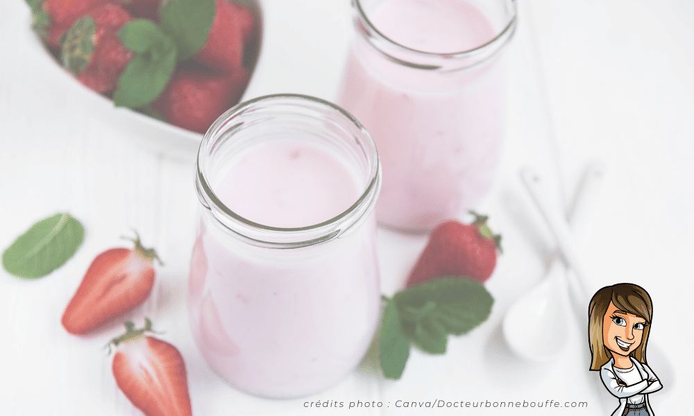 yaourts aux fraises maison
