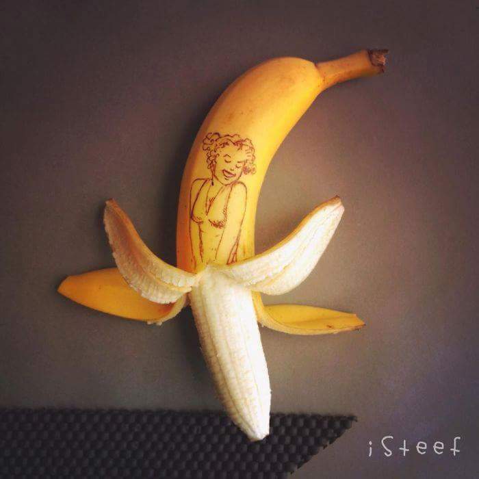 Quand la banane inspire l'art...