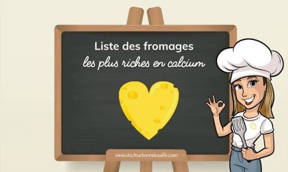 fromages riches en calcium liste