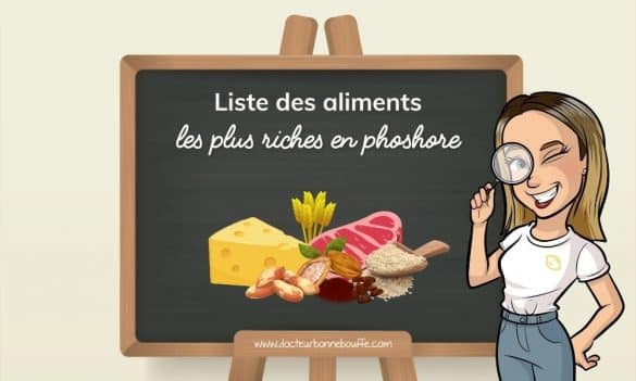 aliments riches en phosphore liste