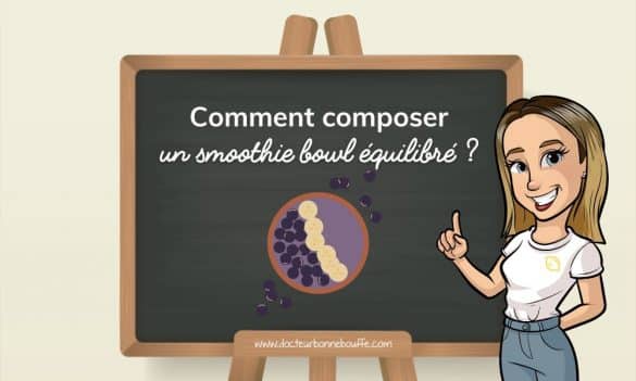 smoothie bowl composition