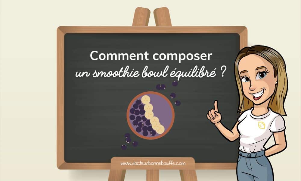 smoothie bowl composition