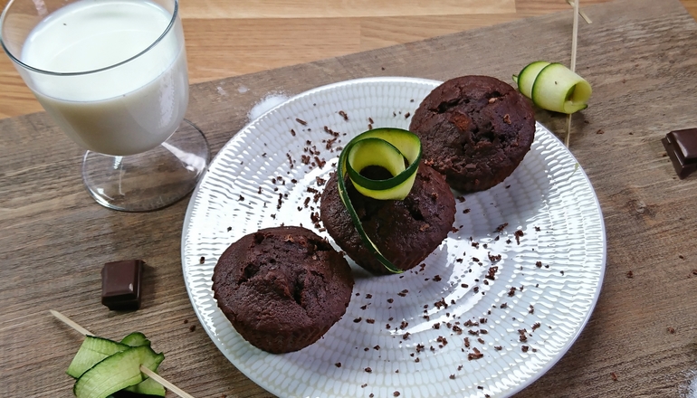 muffins chocolat courgette