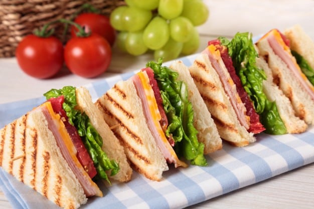 club sandwich apéro dinatoire