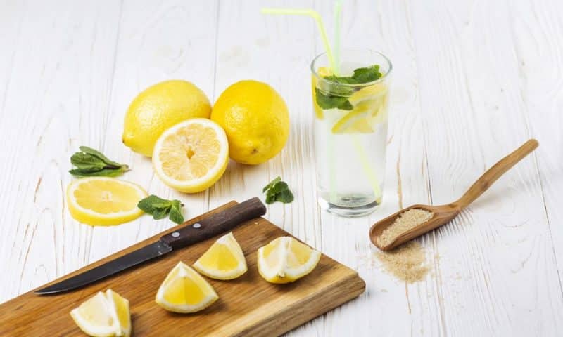 eau citronnée maison recette