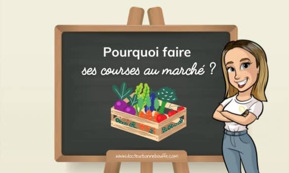 faire ses courses au marché avantages