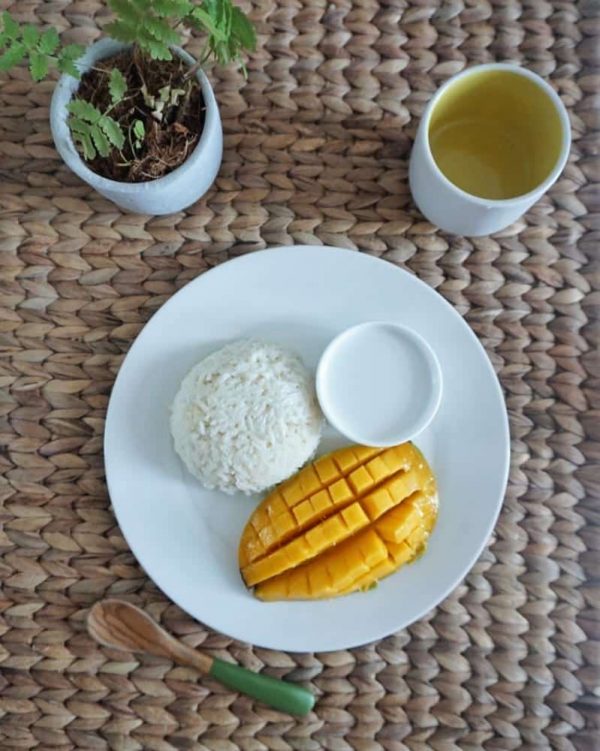 Mango sticky rice (recette facile⭐) | DocteurBonneBouffe.com