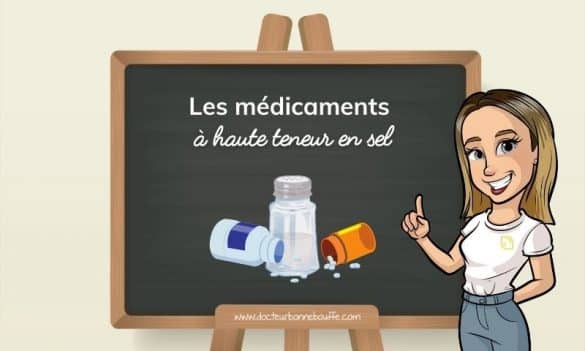 médicaments riches en sel