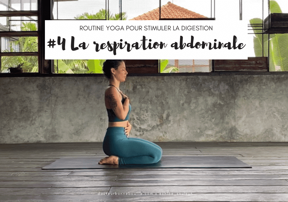respiration abdominale posture yoga