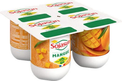 yaourt au soja mangue sojasun