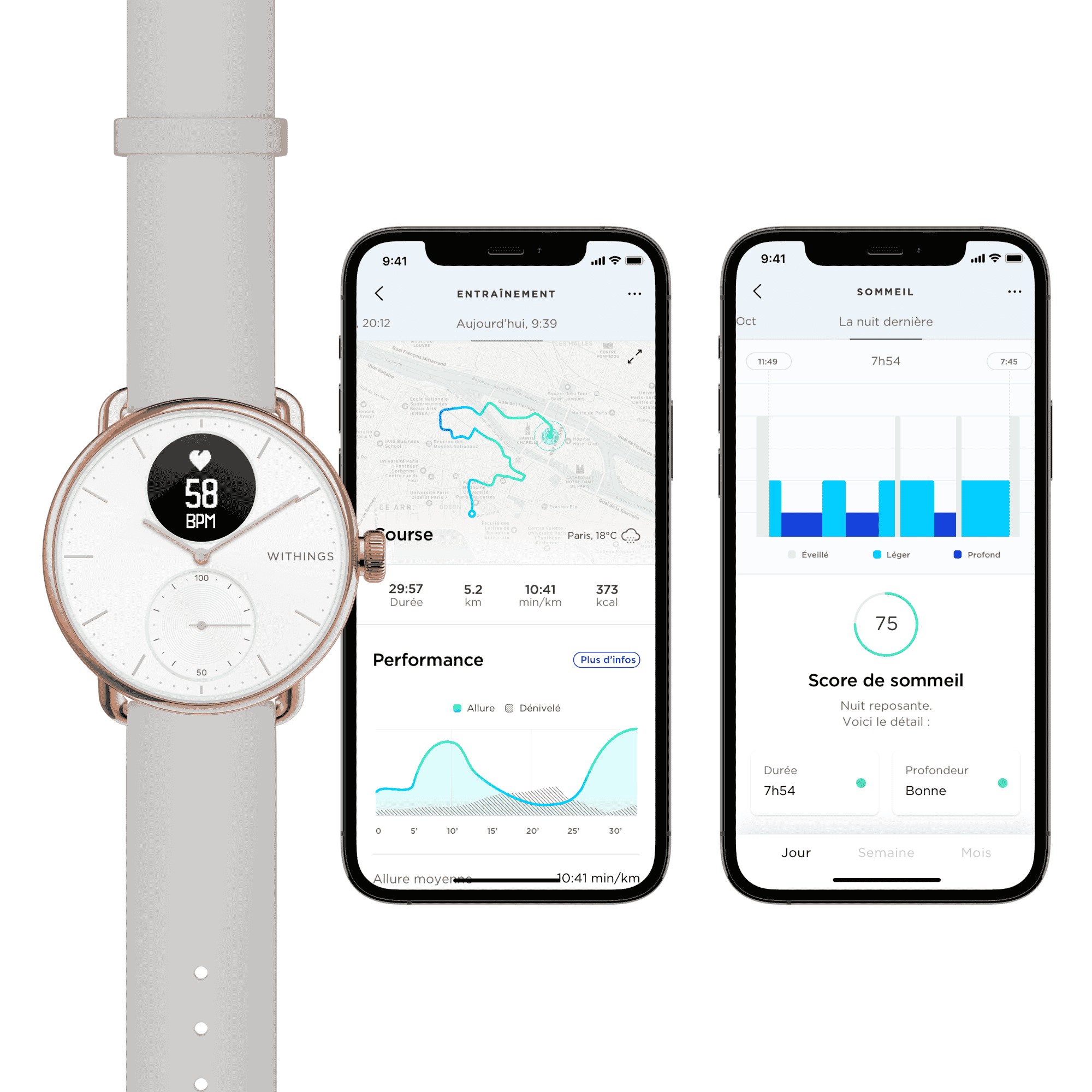 ScanWatch de Withings mon coup de cœur montre connectée santé