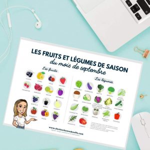 calendrier fruits et légumes septembre