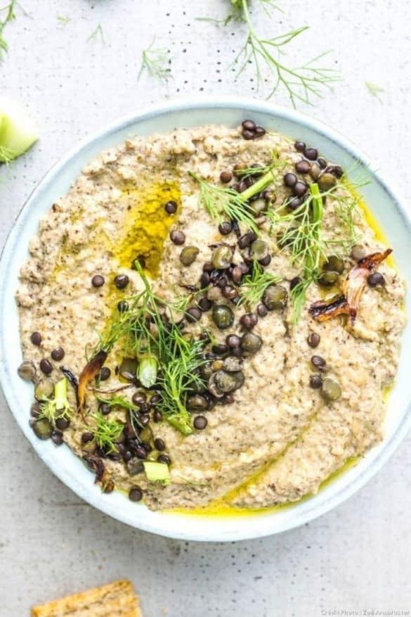 5 recettes de houmous… sans pois chiche !