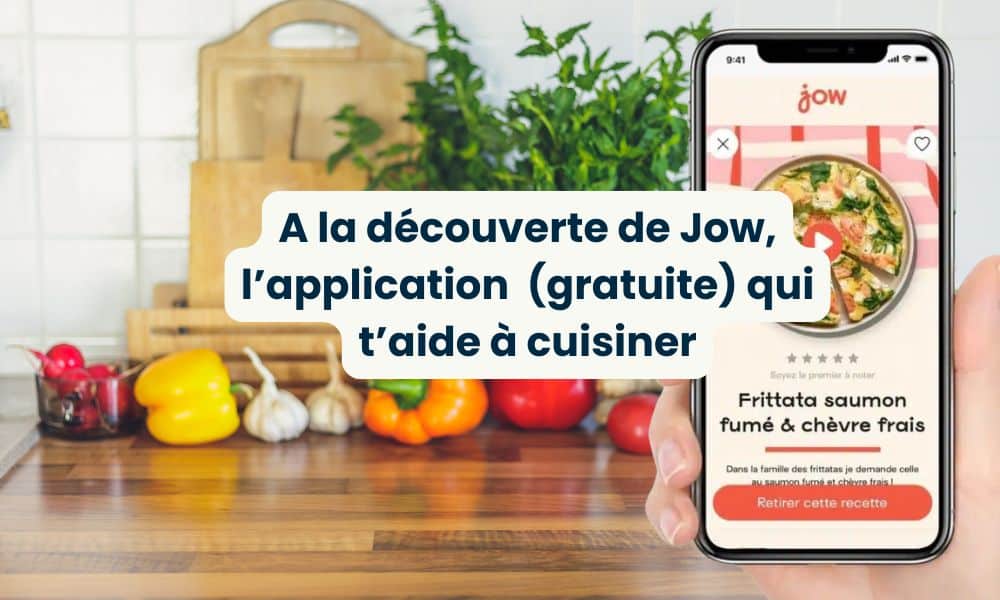 application jow pour manger mieux