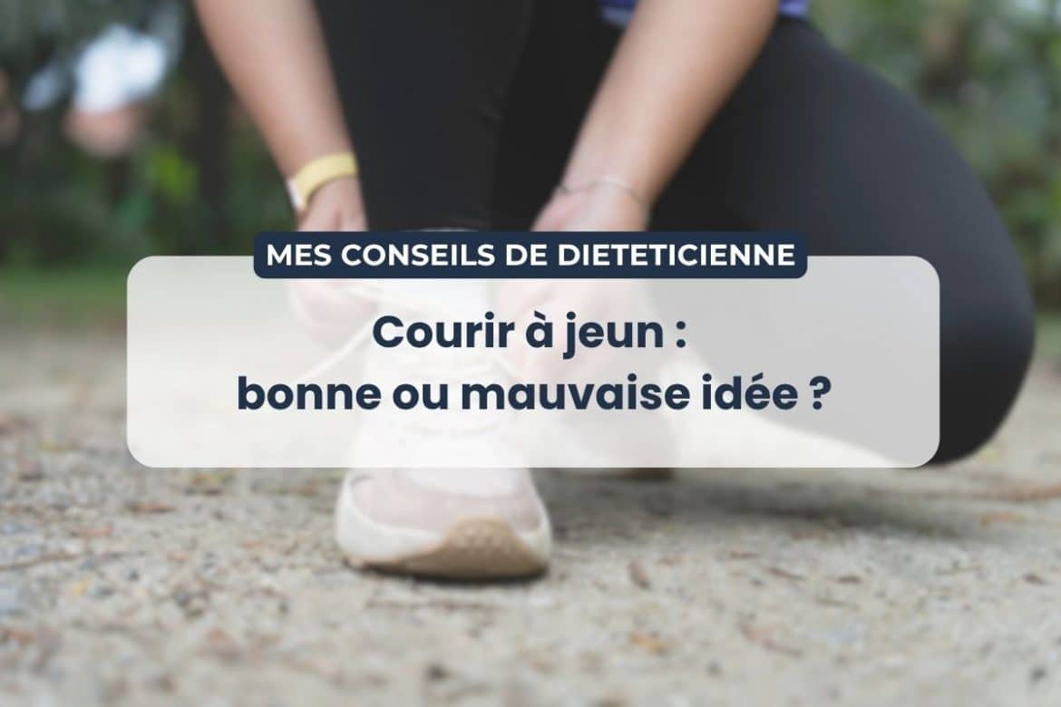 Personne courant à jeun le matin pour perte de poids