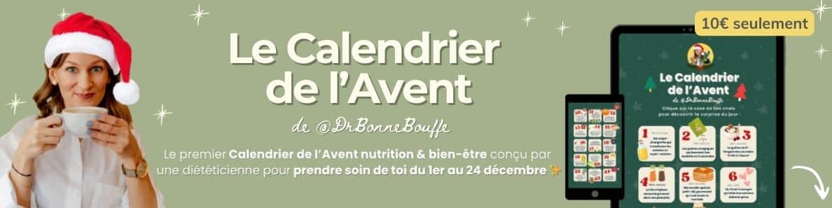 bannière pré-vente calendrier de l'avent