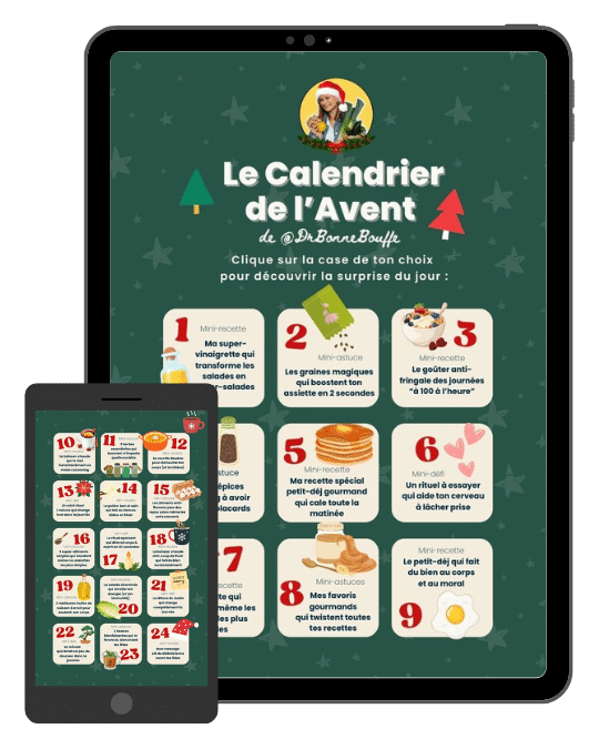 Le Calendrier de l'Avent de DrBonneBouffe calendrier de l'avent drbonnebouffe