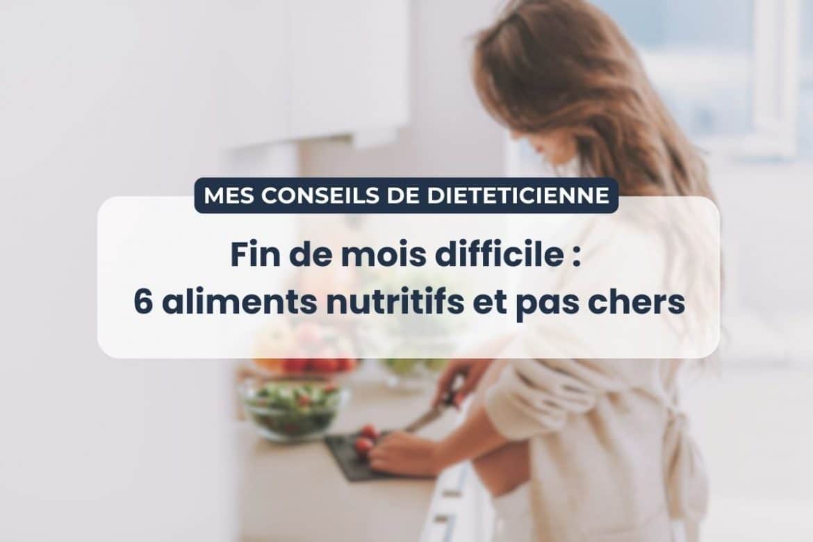 Sélection d’aliments sains et économiques pour manger équilibré avec un petit budget
