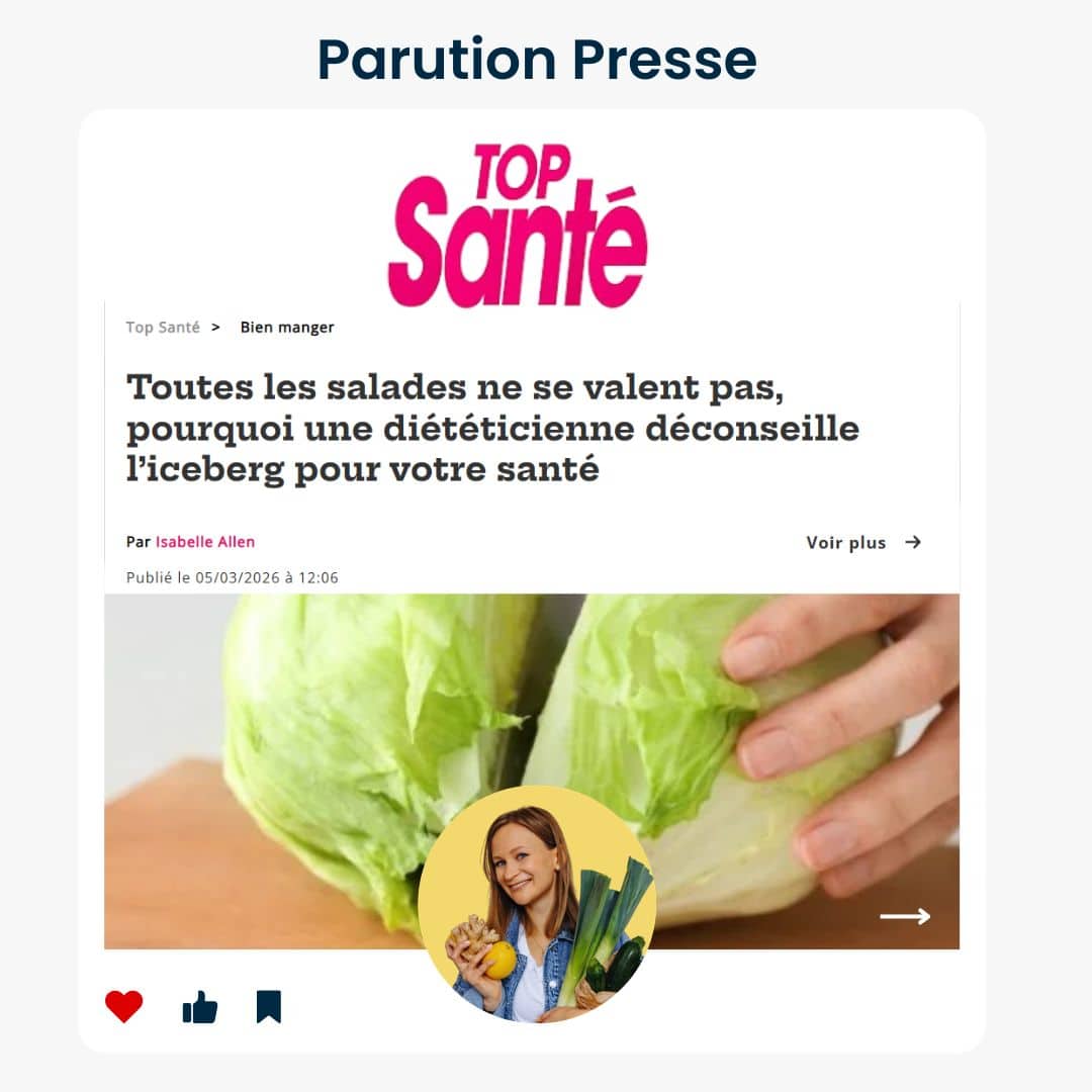 Article Top Santé : une diététicienne explique pourquoi toutes les salades n’ont pas la même valeur nutritionnelle.