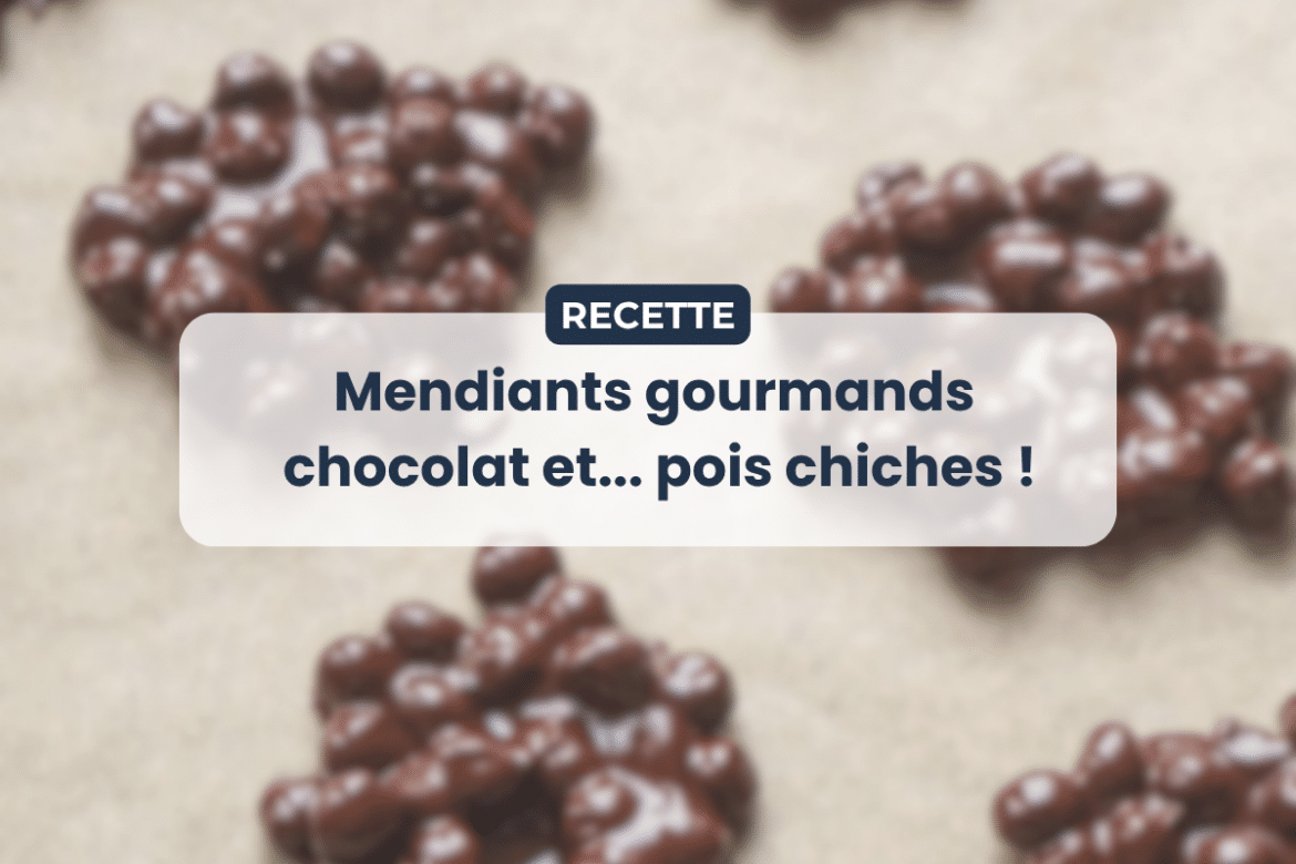 Mendiants au chocolat aux pois chiches recette saine et gourmande