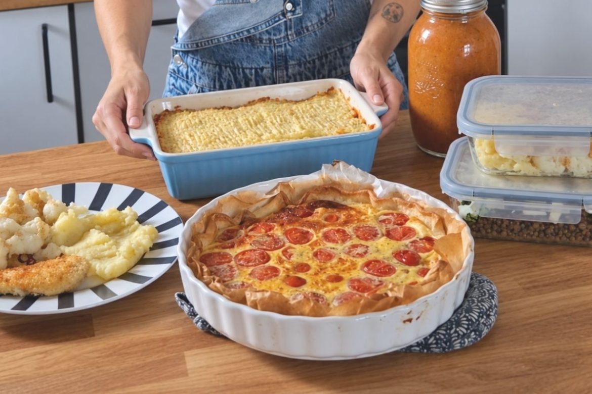 Batchcooking facile avec 5 jours de repas équilibrés préparés à l’avance
