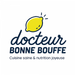 Logo du blog drbonnebouffe, le blog cuisine saine et nutrition joyeuse